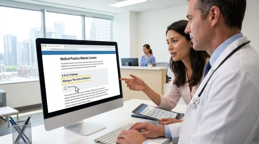 medical website E-E-A-T