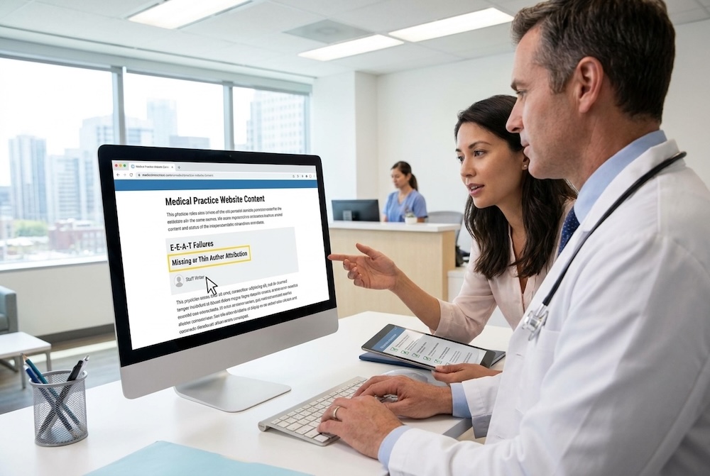 medical website E-E-A-T